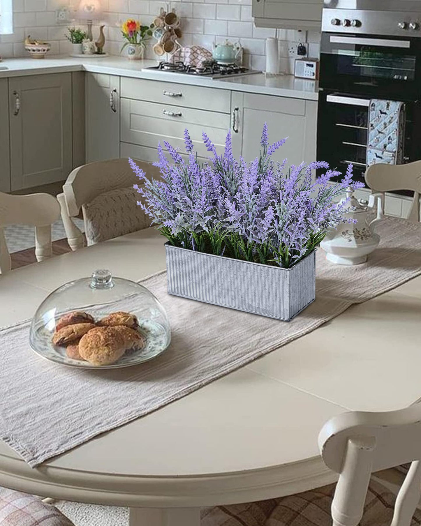 Artificial Faux Lavender Plant