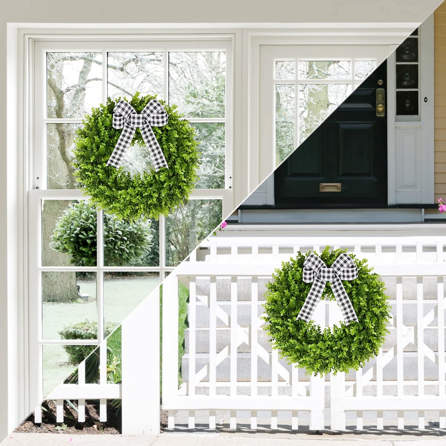 20" to 32" Artificial Boxwood Wreath
